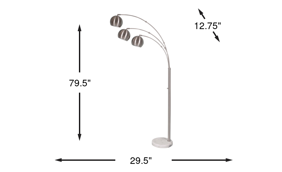 Dimension Image. Please refer to the Dimension Tab on this page for dimension details.