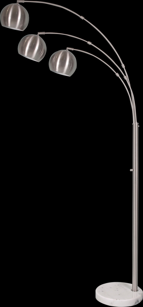 Tynliea Silver Floor Lamp - Thumbnail - Image 1