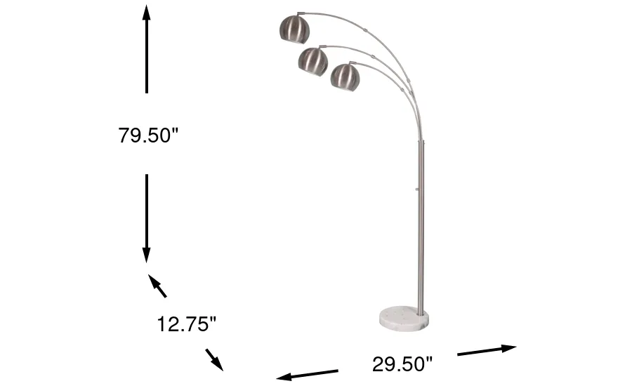 Dimension Image. Please refer to the Dimension Tab on this page for dimension details.