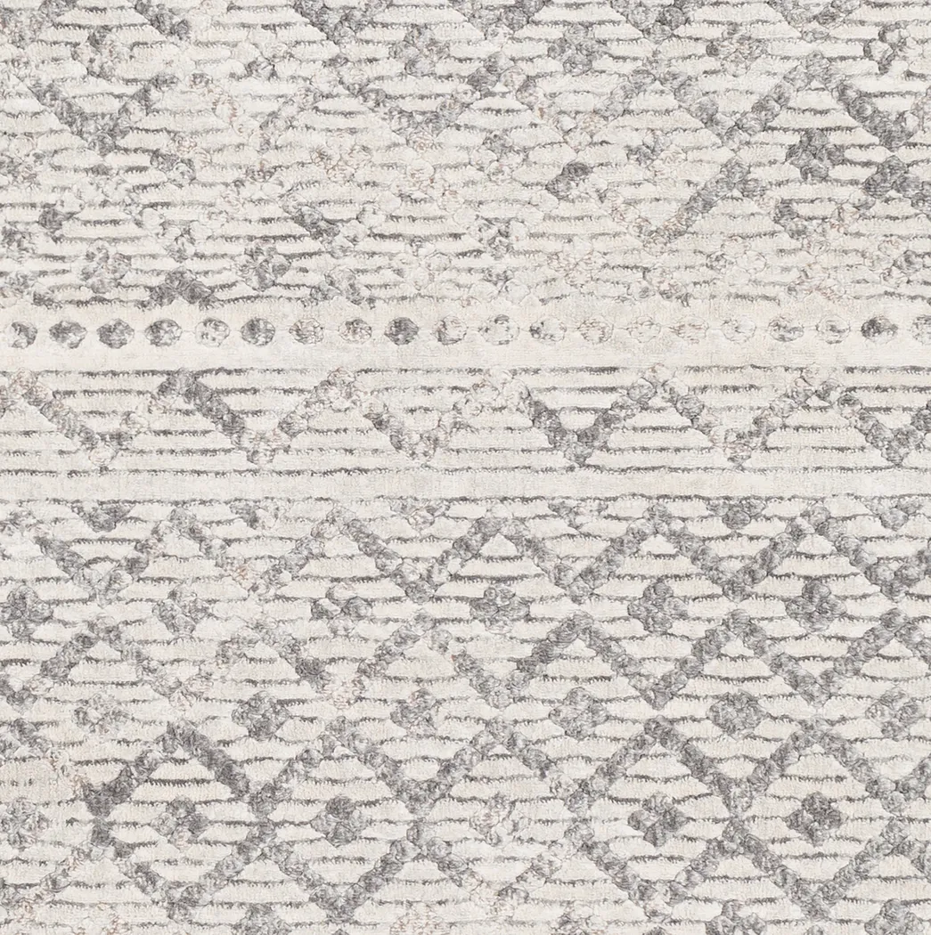 Tyrell White 5'3 x 7'3 Rug - Thumbnail - Image 3