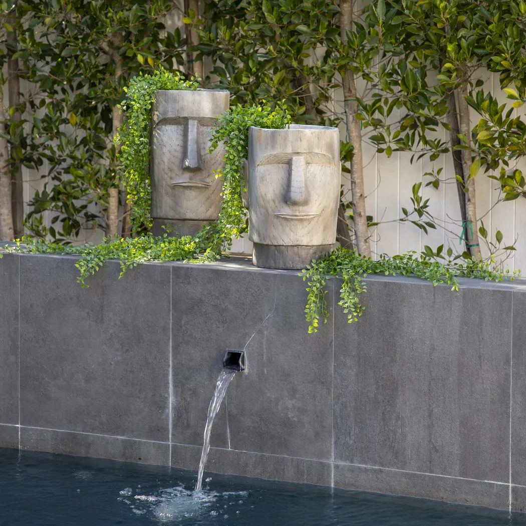 Tyrole Gray Small Planter - Thumbnail - Image 2