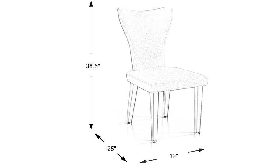 Dimension Image. Please refer to the Dimension Tab on this page for dimension details.