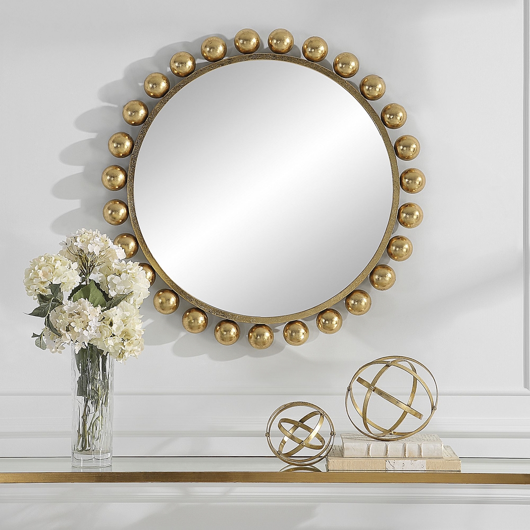 Tyse Gold Mirror - Thumbnail - Image 4