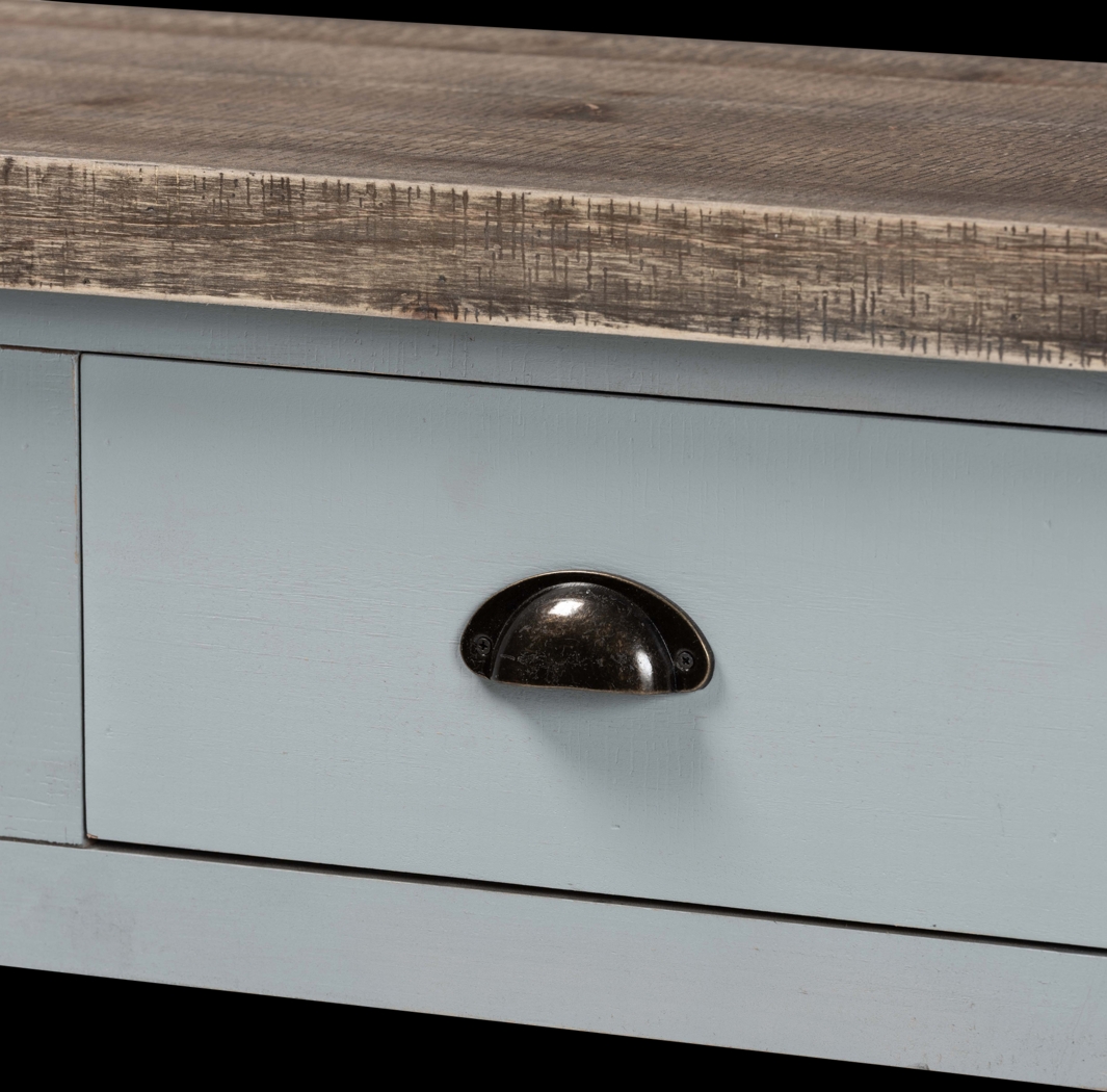Tything Gray Console Table - Thumbnail - Image 5