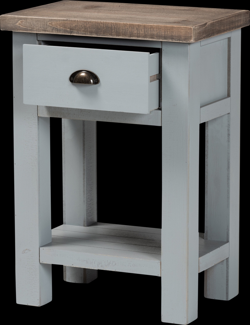 Tything Gray Nightstand - Thumbnail - Image 2
