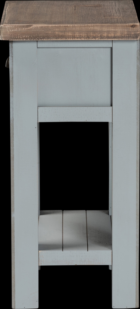 Tything Gray Nightstand - Thumbnail - Image 4