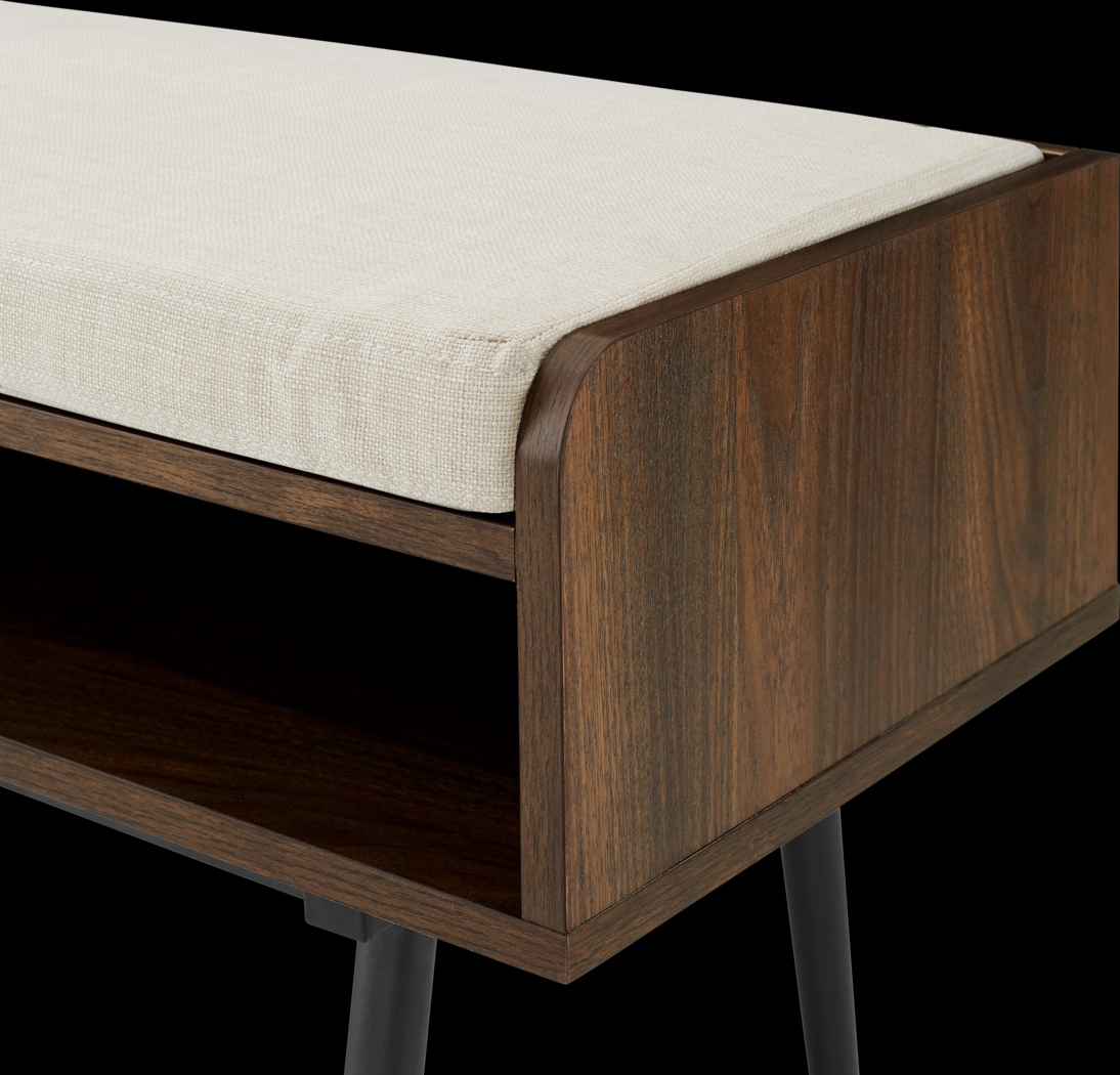 Tyvola Walnut Accent Bench - Thumbnail - Image 3
