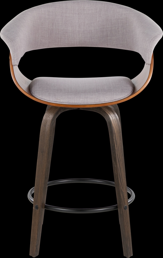 Uandi I Stone Swivel Counter Height Stool, Set of 2 - Thumbnail - Image 6