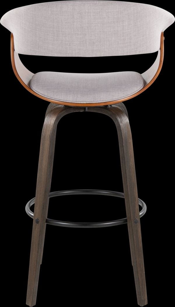 Uandi I Stone Swivel Counter Height Stool, Set of 2 - Thumbnail - Image 5