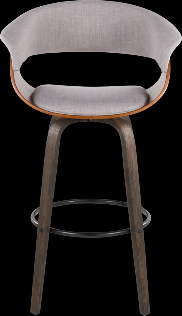 Uandi I Stone Swivel Counter Height Stool, Set of 2 - Thumbnail - Image 6