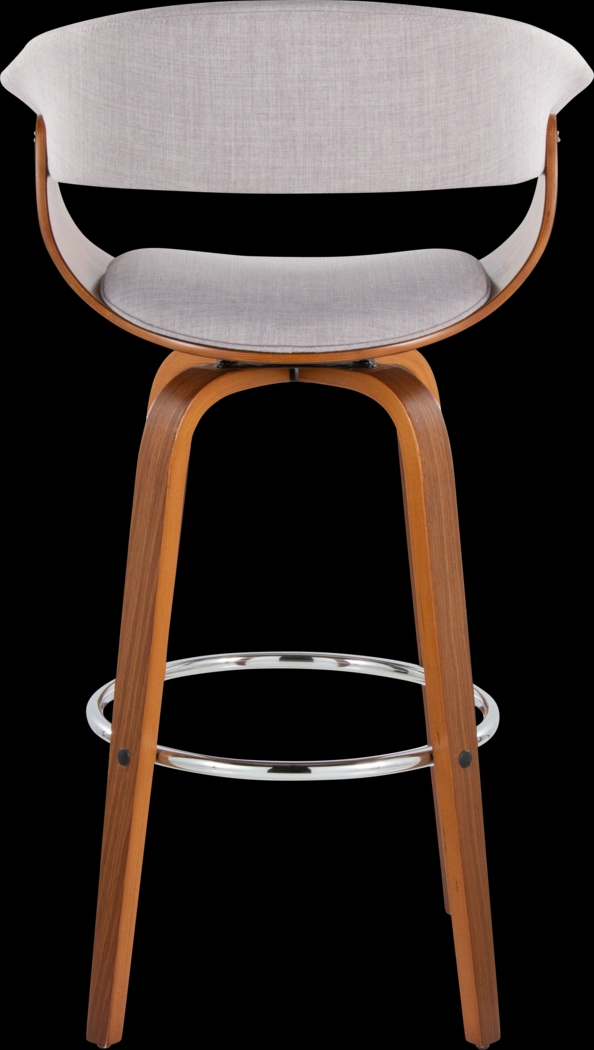 Uandi II Stone Swivel Counter Height Stool, Set of 2 - Thumbnail - Image 7