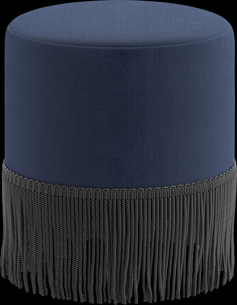 Uatit Blue Ottoman - Thumbnail - Image 3