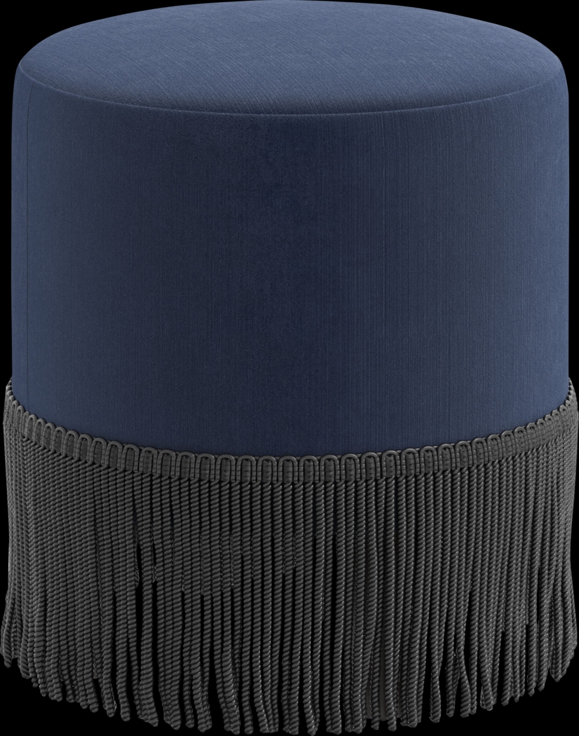Uatit Blue Ottoman - Thumbnail - Image 1