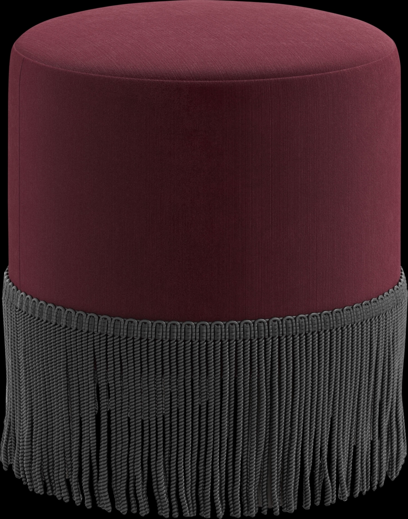 Uatit Red Ottoman - Thumbnail - Image 1