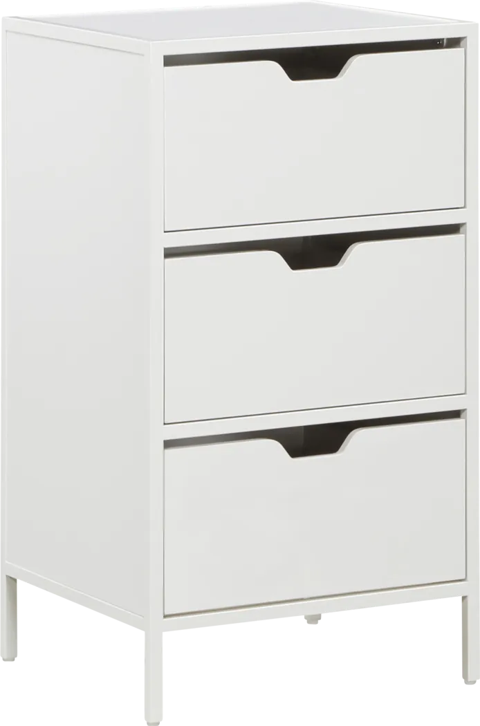 Uchea White File Cabniet - Thumbnail - Image 1