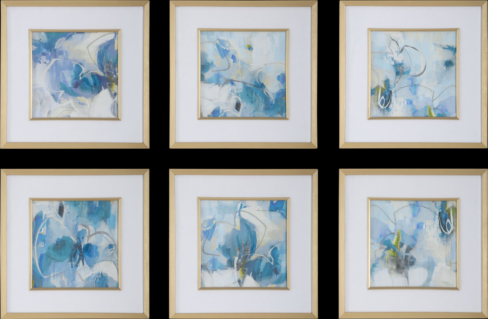 Uclak Gold Artwork, Set of 6 - Thumbnail - Image 1