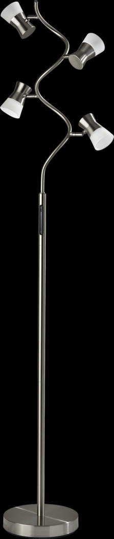 Udolf Avenue Steel Floor Lamp - Thumbnail - Image 1