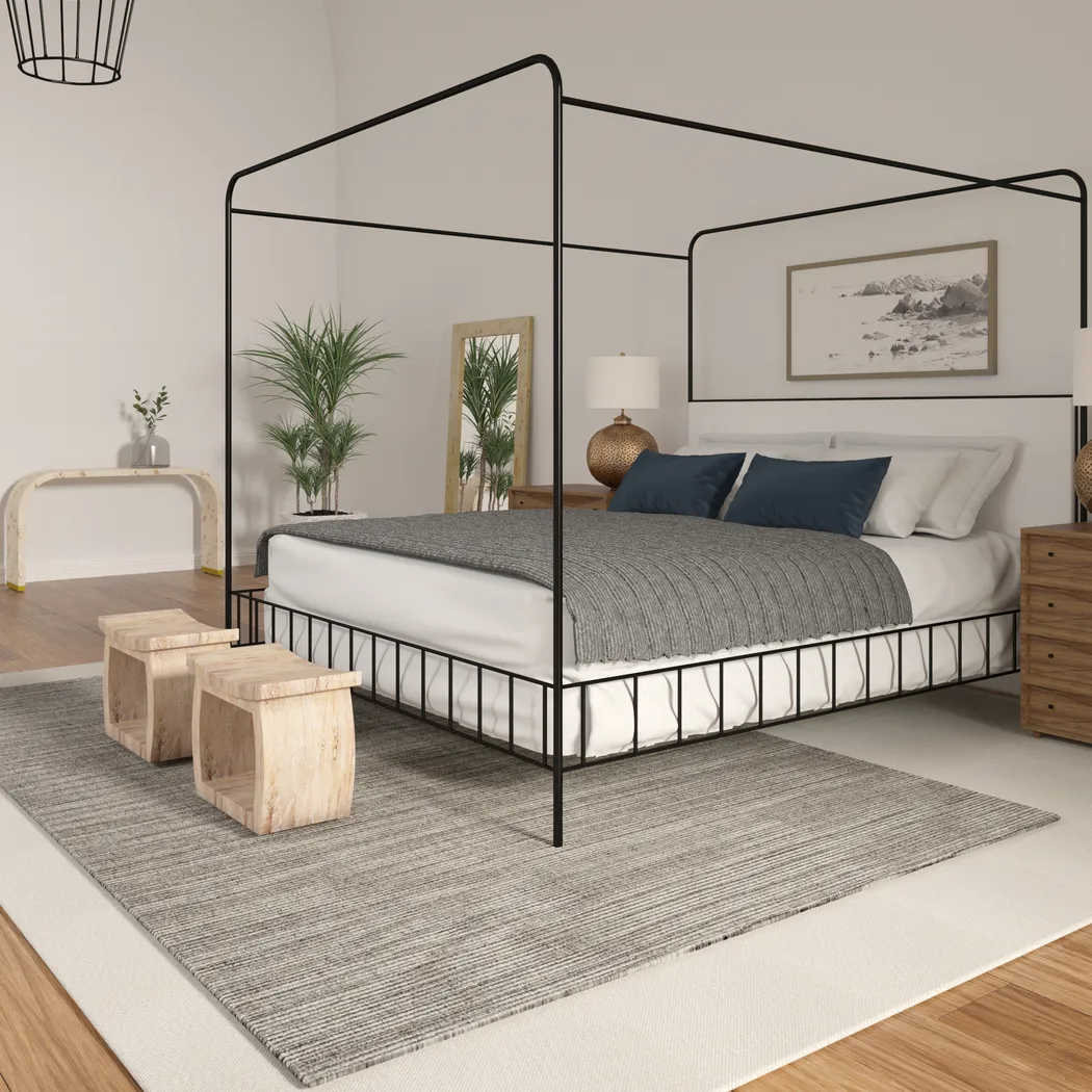 Ufair Gray 2'6 x 8' Runner Rug - Thumbnail - Image 2