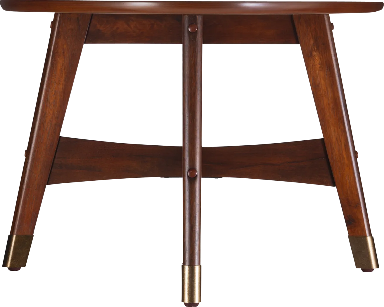 Uggan Brown Oval Cocktail Table - Thumbnail - Image 6