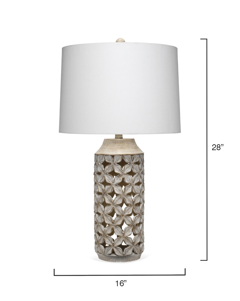 Uhlrich Hills White Lamp - Thumbnail - Image 5