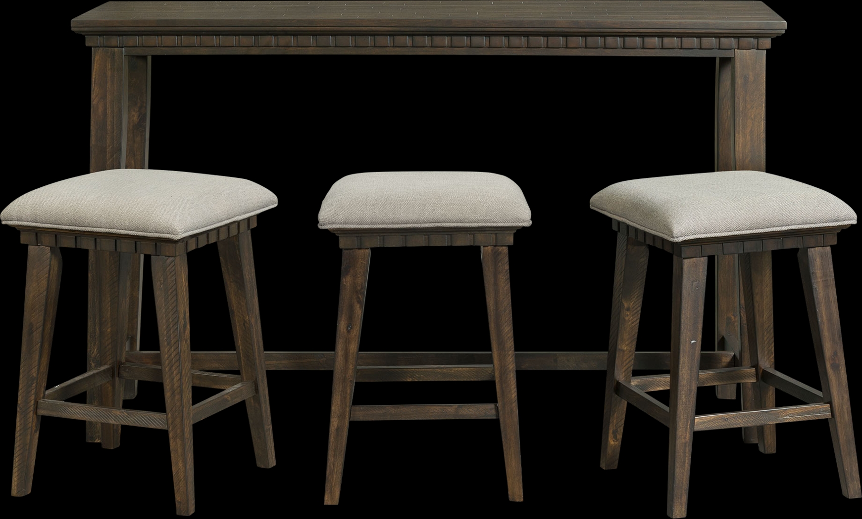 Ulili Brown 4 Pc Dining Table Set - Thumbnail - Image 2