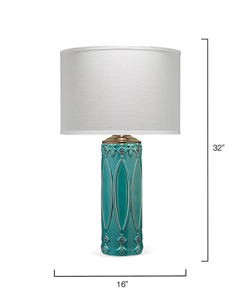 Ullman Way Turquoise Lamp - Thumbnail - Image 4