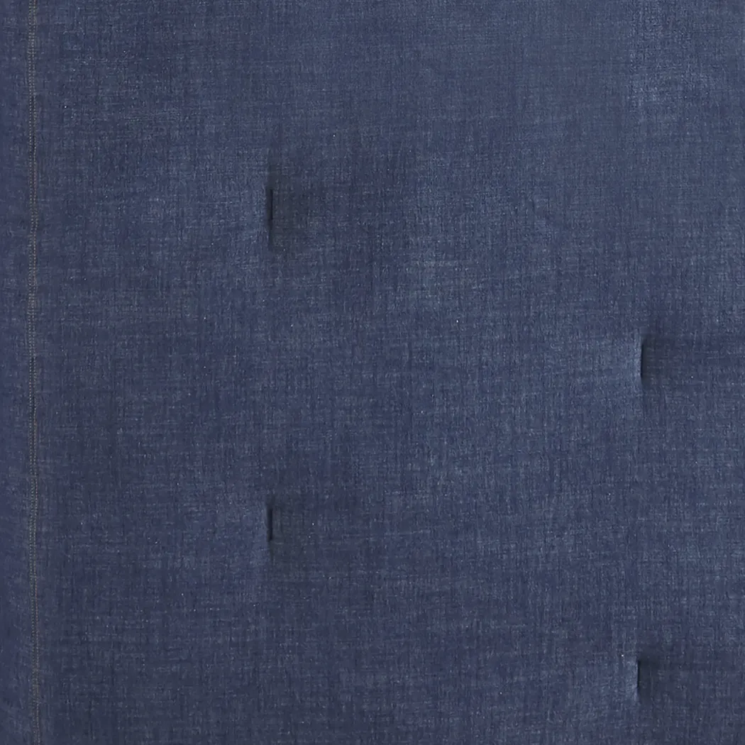 Ulloa Blue 5 Pc King/California King Comforter Set - Thumbnail - Image 8