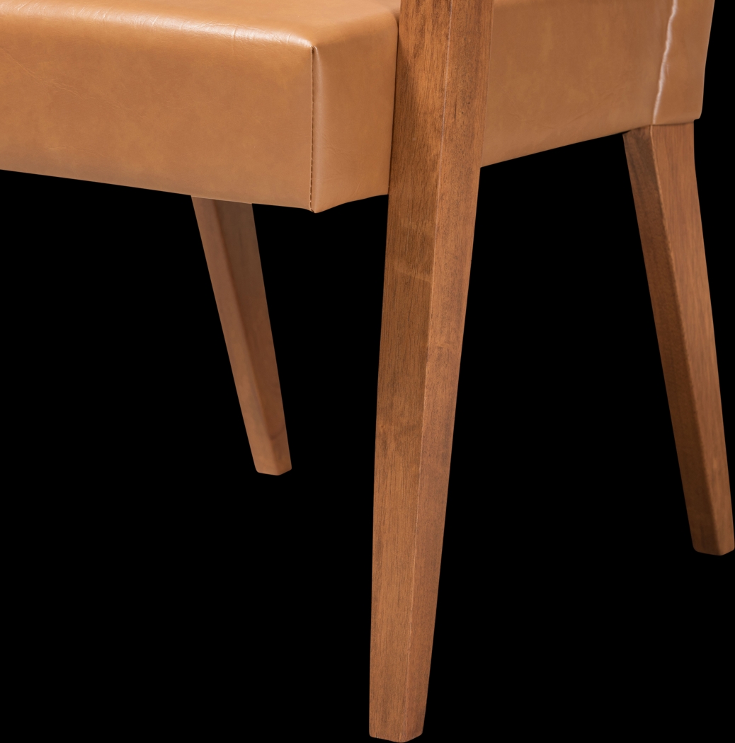 Ulloa Brown Accent Chair, Set of 2 - Thumbnail - Image 5