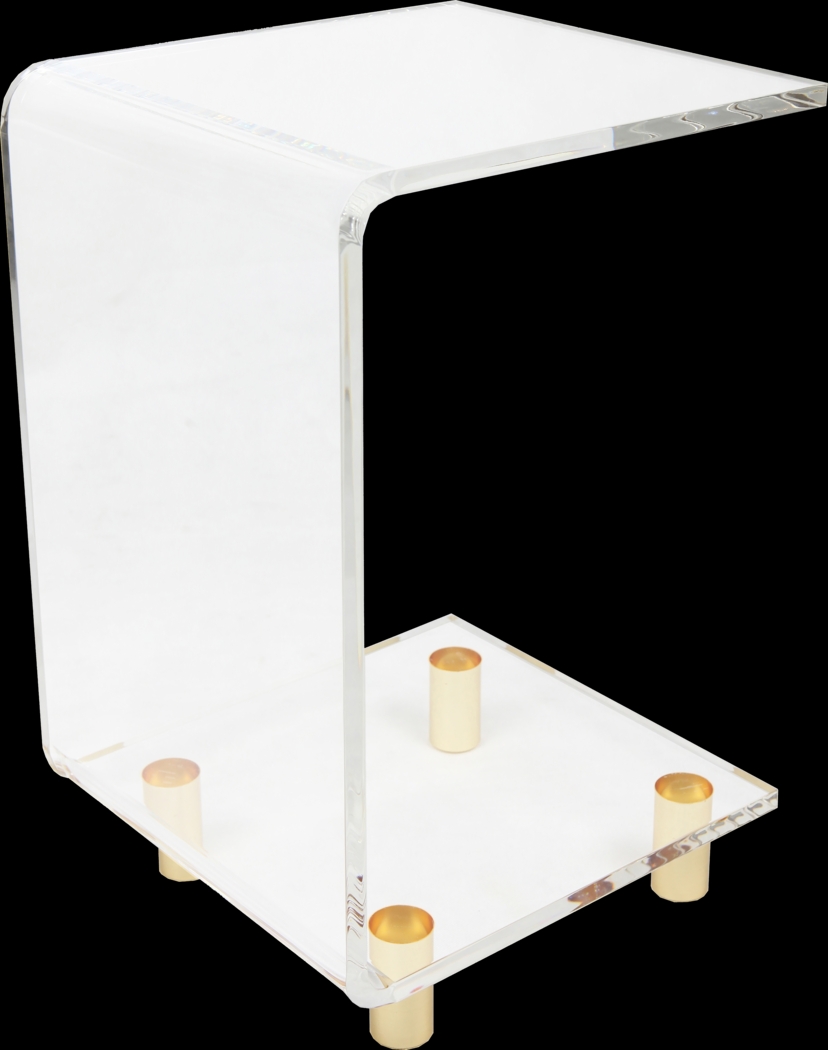 Ulmea Clear Accent Table - Thumbnail - Image 4