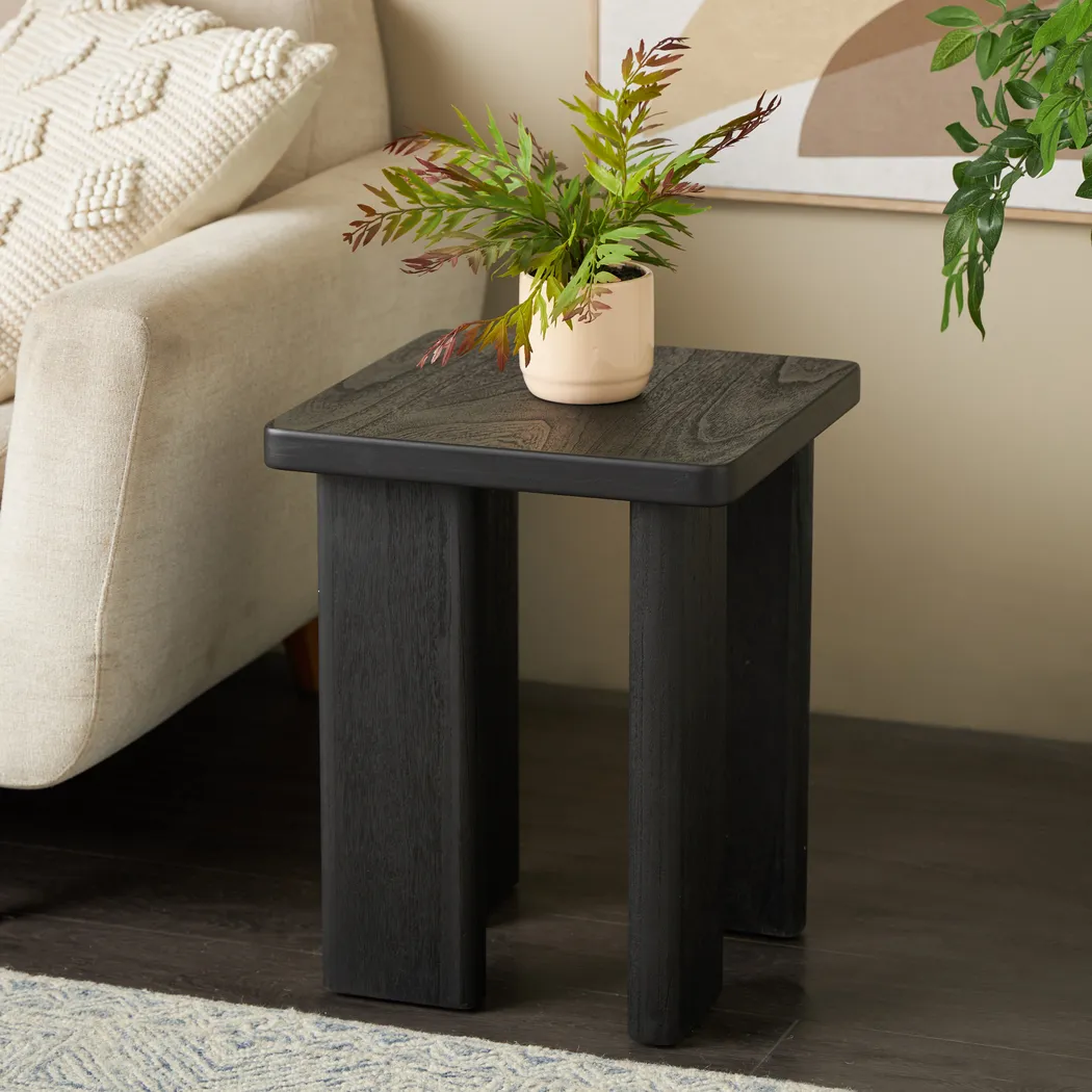 Ulono Black Accent Table - Thumbnail - Image 2