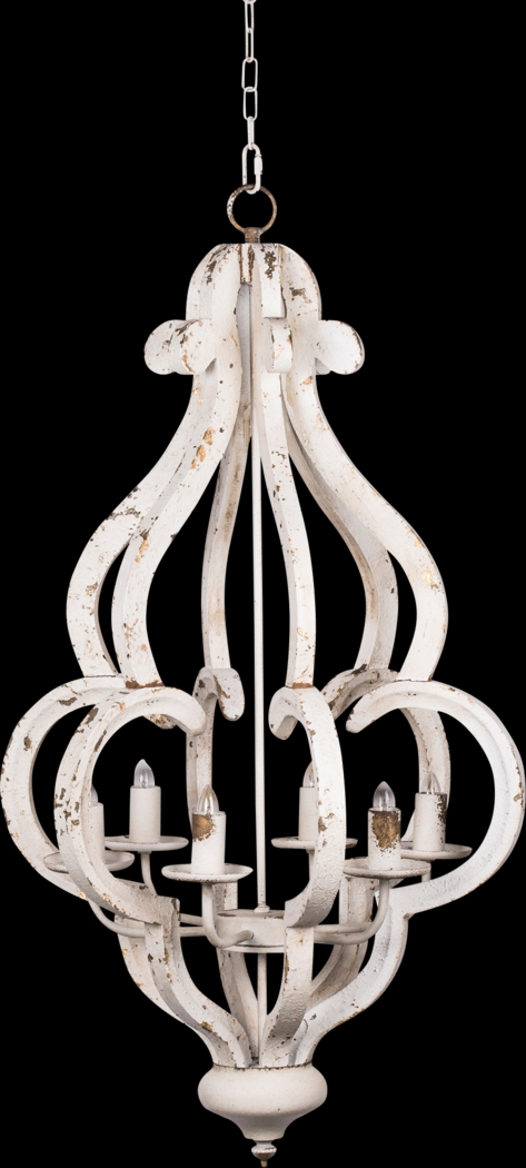 Ulrik Road Cream Chandelier - Thumbnail - Image 1