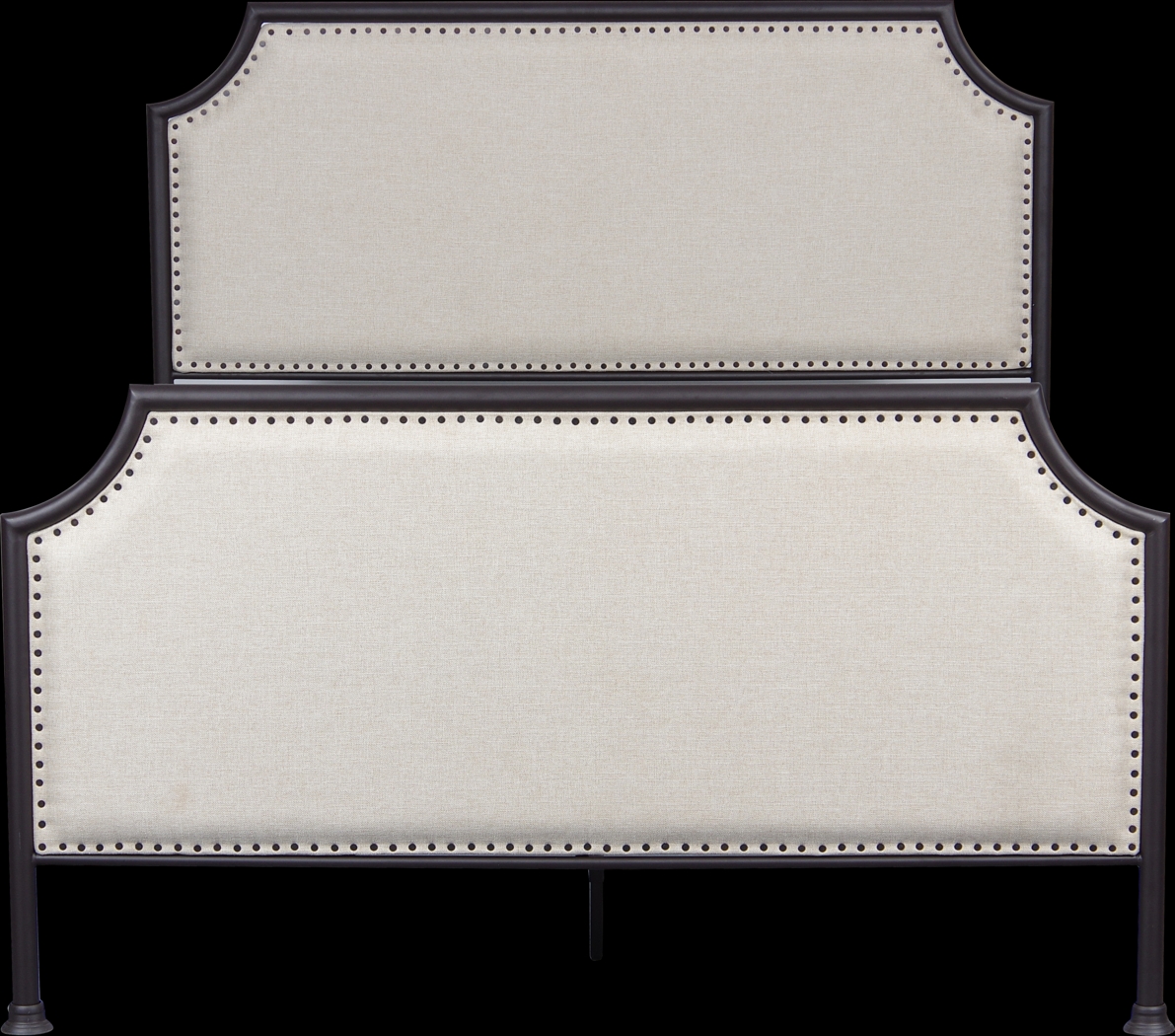 Uma Cream Queen Panel Bed - Thumbnail - Image 3