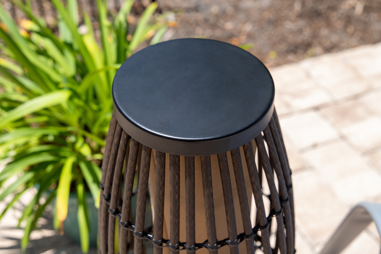 Unaka Brown Outdoor Table Lamp - Thumbnail - Image 6