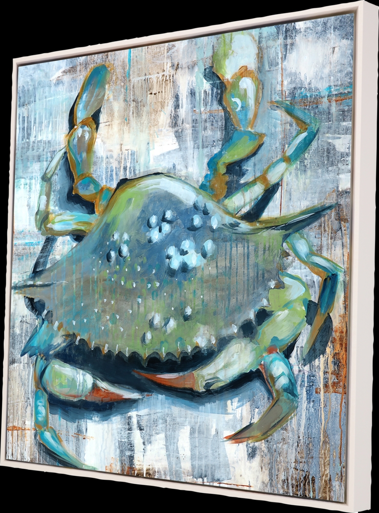 Under the Sea Blue Framed Artwork - Thumbnail - Image 3