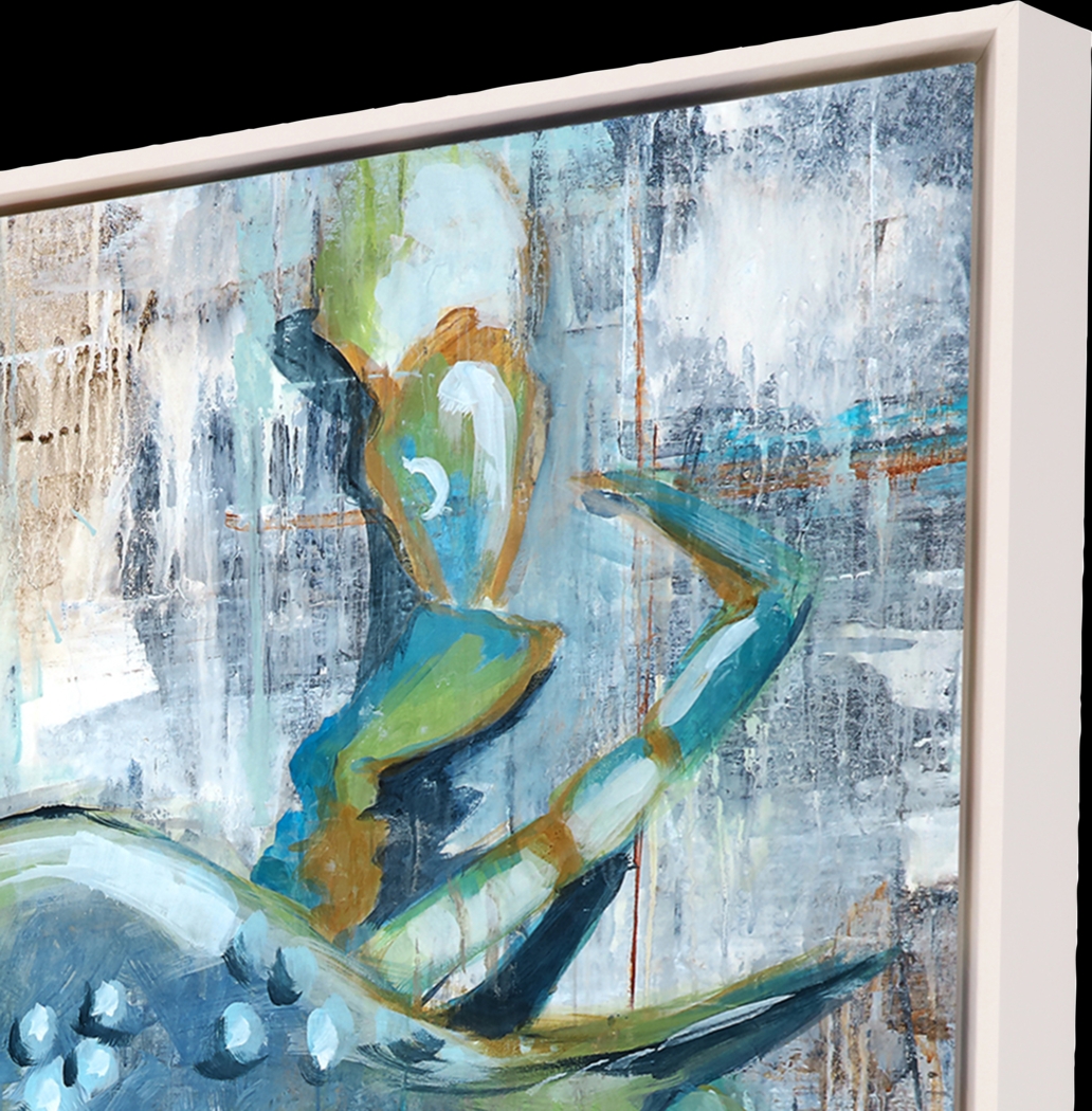 Under the Sea Blue Framed Artwork - Thumbnail - Image 4