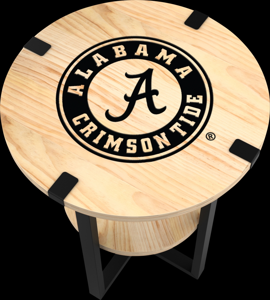 University of Alabama Side Table - Thumbnail - Image 4