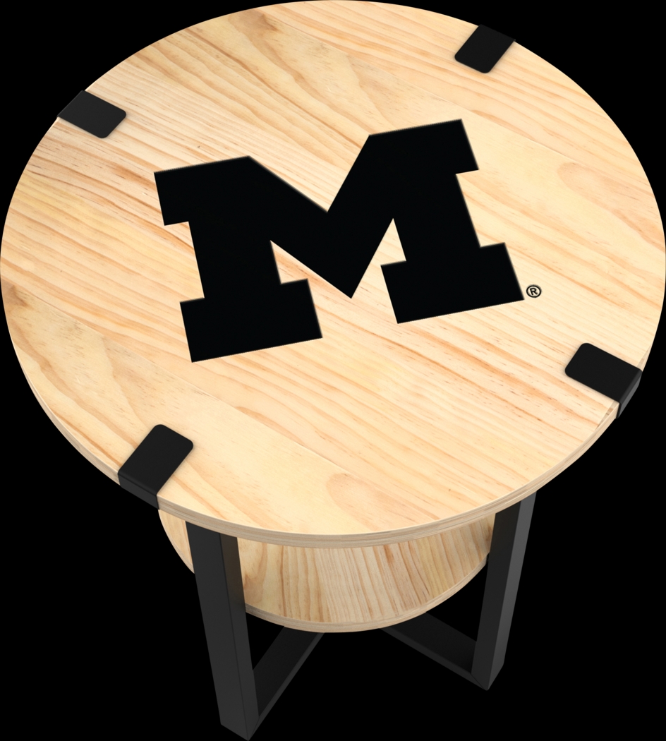 University of Michigan Side Table - Thumbnail - Image 4