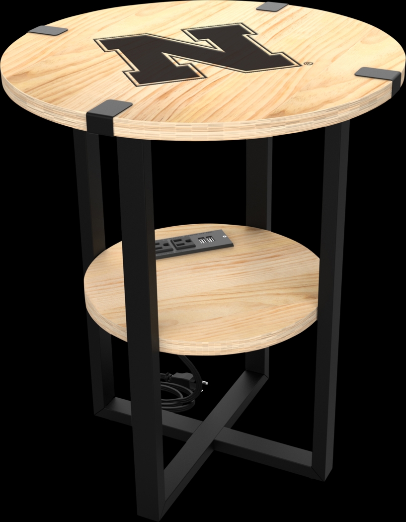 University of Nebraska Side Table - Thumbnail - Image 1