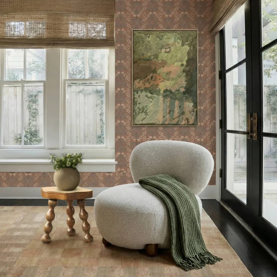 Unyque Gray Accent Chair - Image 2