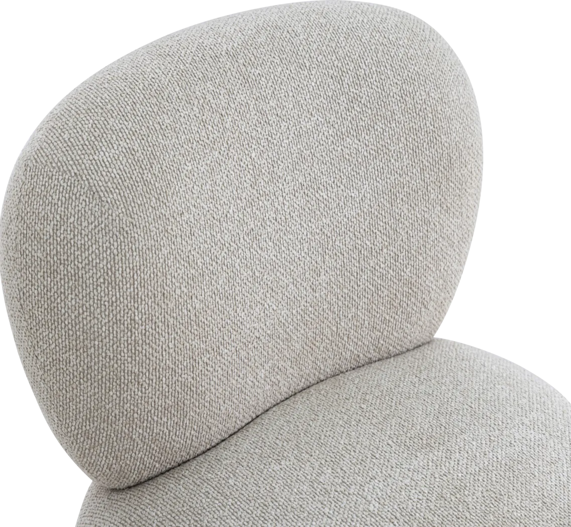 Unyque Gray Accent Chair - Image 3
