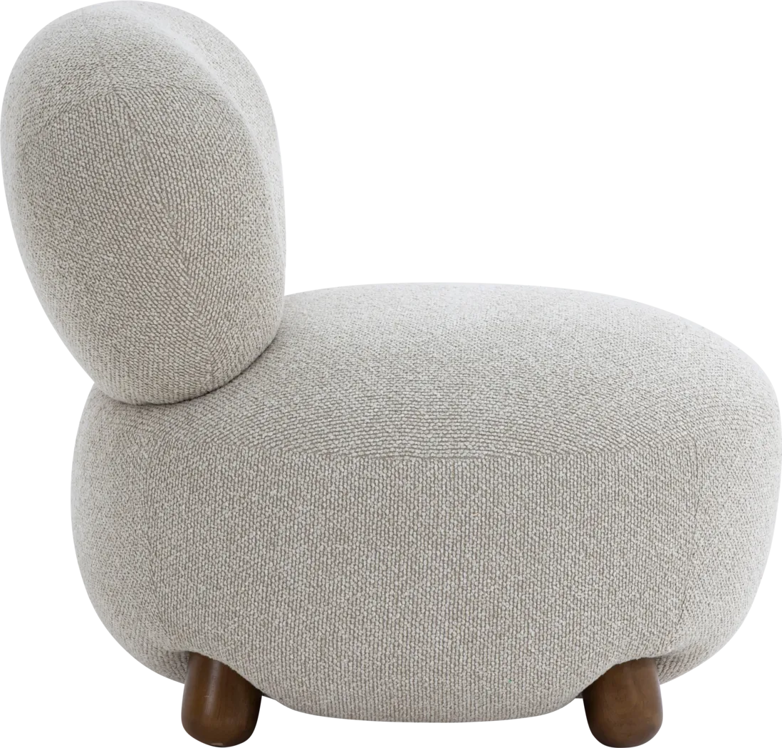 Unyque Gray Accent Chair - Image 5