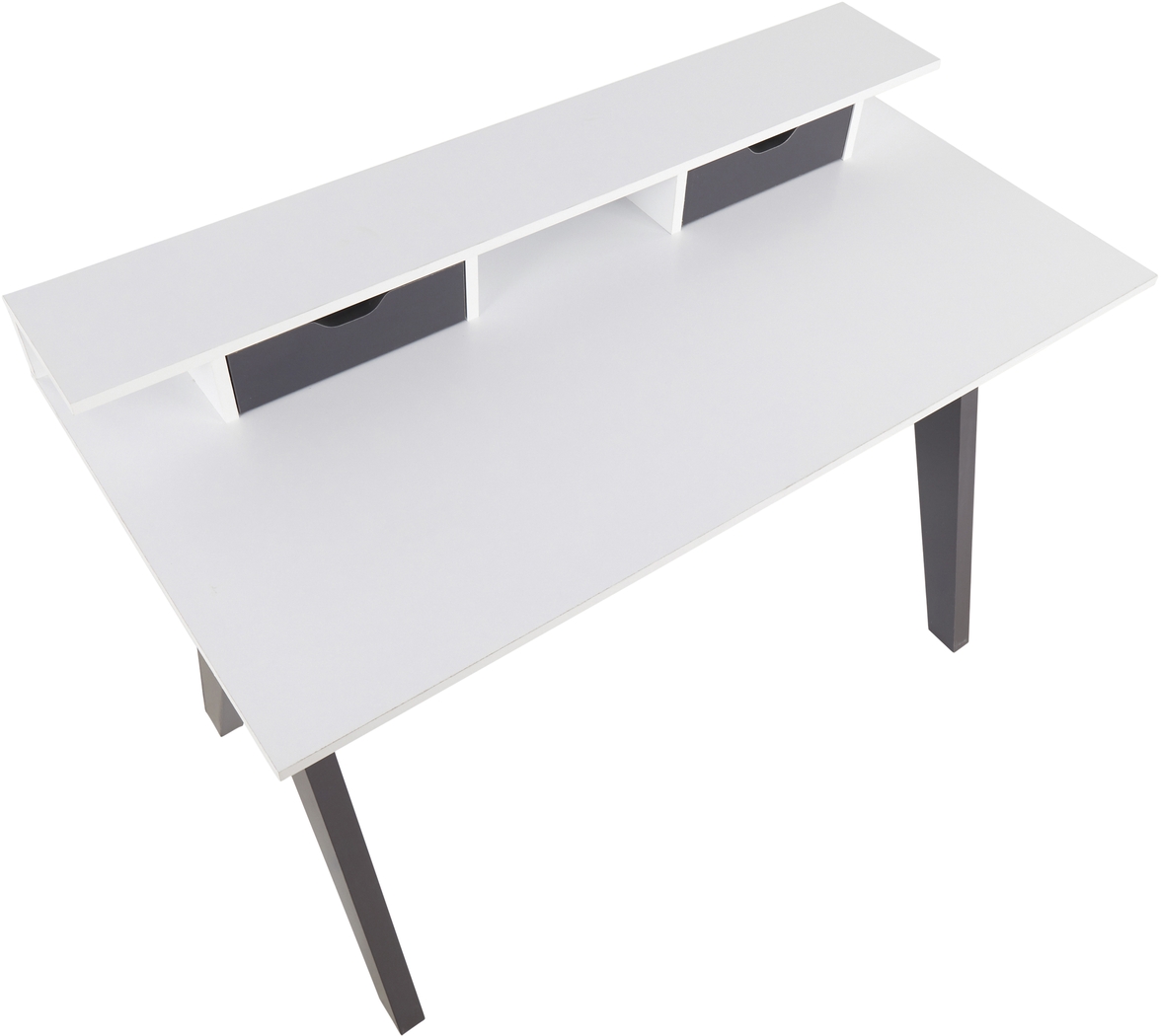 Unzell White Desk - Thumbnail - Image 6