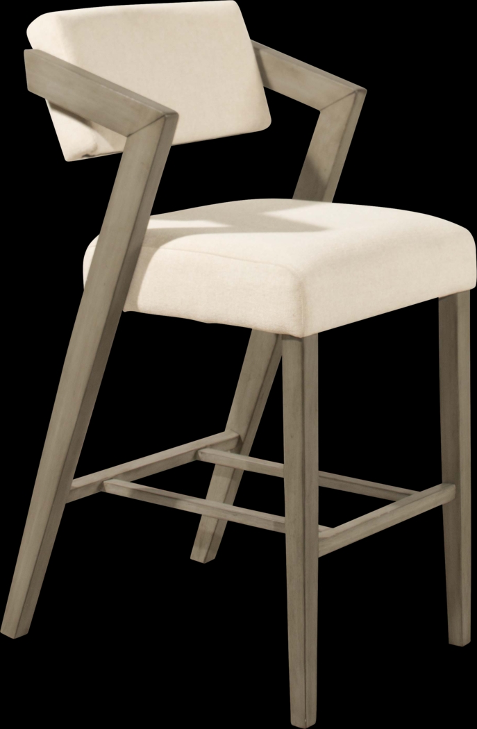 Upham Gray Counter Height Stool - Thumbnail - Image 1