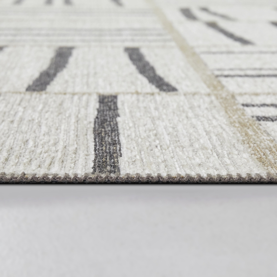 Uppas Cream 7'10 x 10' Area Rug - Thumbnail - Image 4