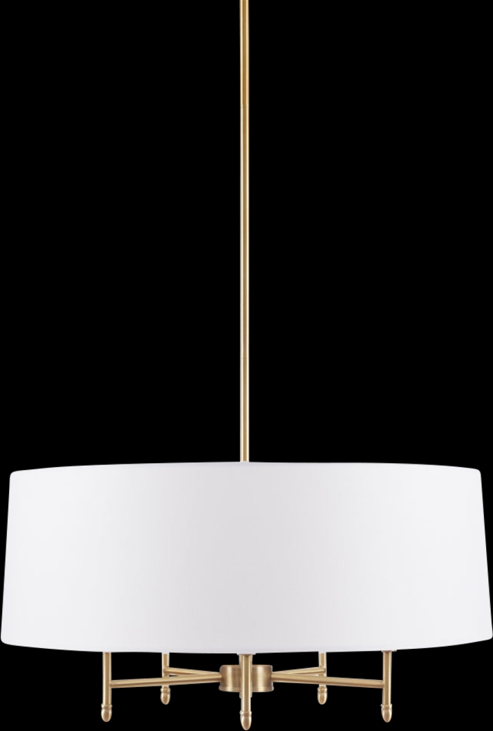 Upsal Estates Gold Chandelier - Thumbnail - Image 1