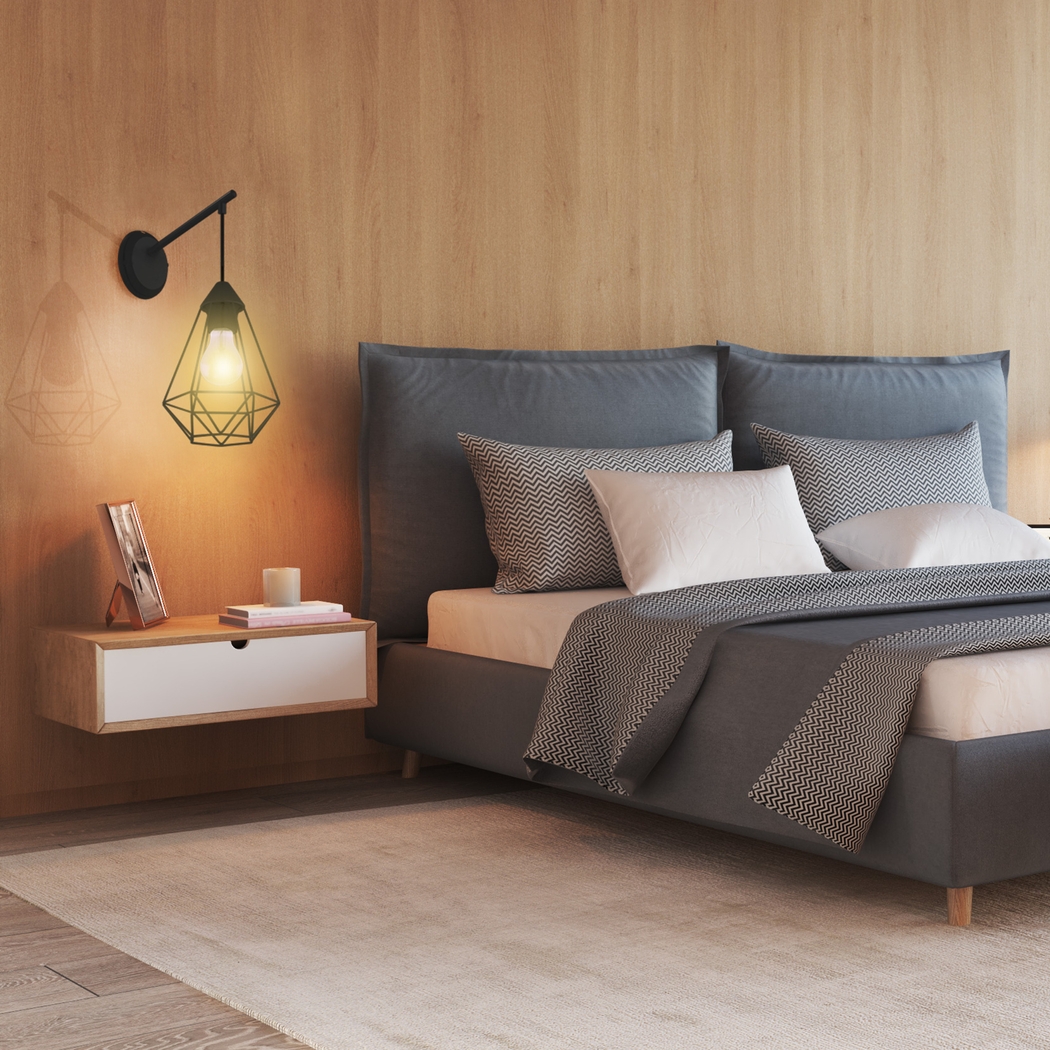 Upshaw Cove Black Sconce - Thumbnail - Image 2