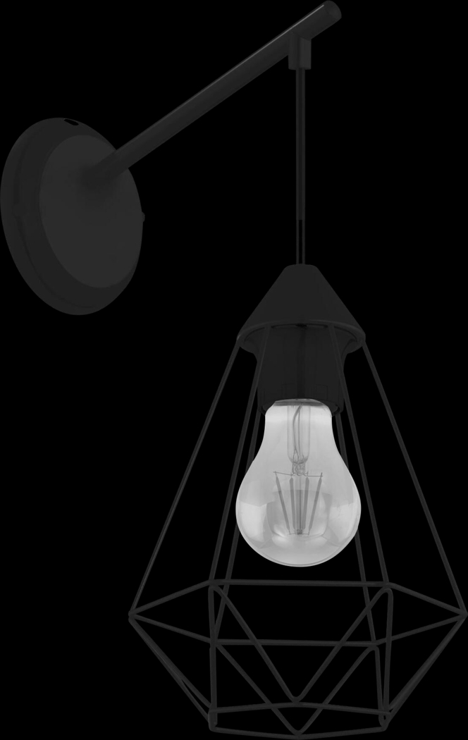 Upshaw Cove Black Sconce - Thumbnail - Image 1