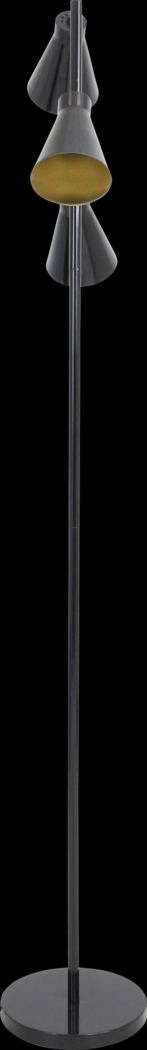 Upton Circle Black Floor Lamp - Thumbnail - Image 2