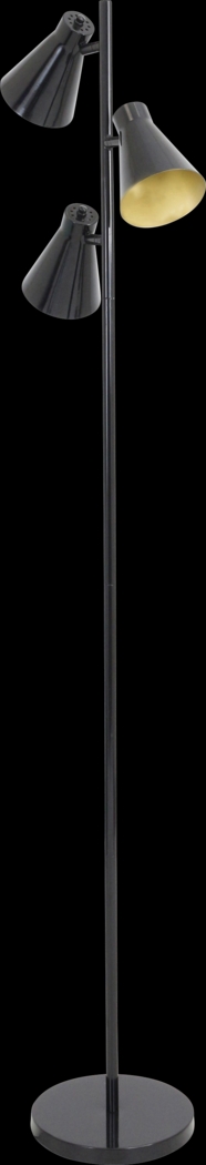 Upton Circle Black Floor Lamp - Thumbnail - Image 3