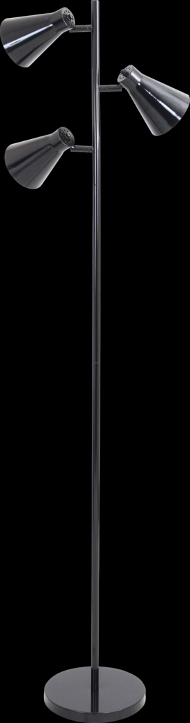 Upton Circle Black Floor Lamp - Thumbnail - Image 10